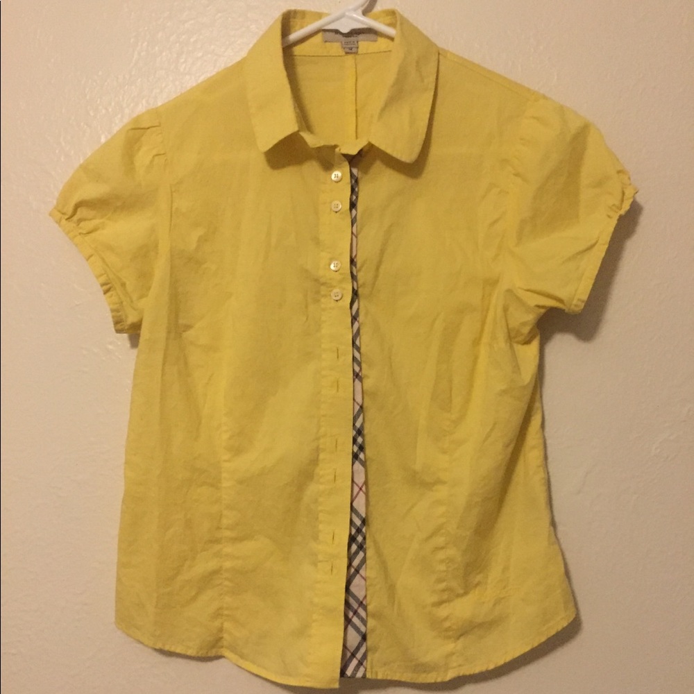 ✅Burberry❤️short sleeve button down